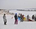Горнолыжный спуск в Колычево в Красноярске.
